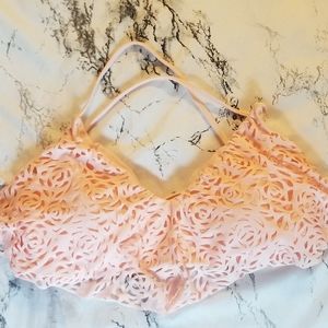 COPY - NWOT - Xhilaration - Bikini Top - Peach - Large